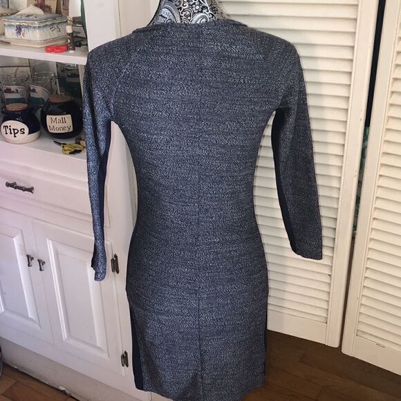 NWOT in Bag Marine Layer Illusion Dress in Deep Blue Sea Made in Ca USA 🇺🇸 XS - Picture 6 of 11
